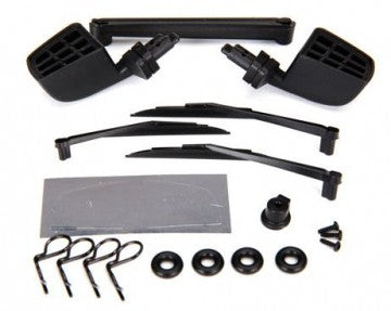 Traxxas 8817 Side Mirrors &amp; Windshield Wipers Mercedes G500 / G 63