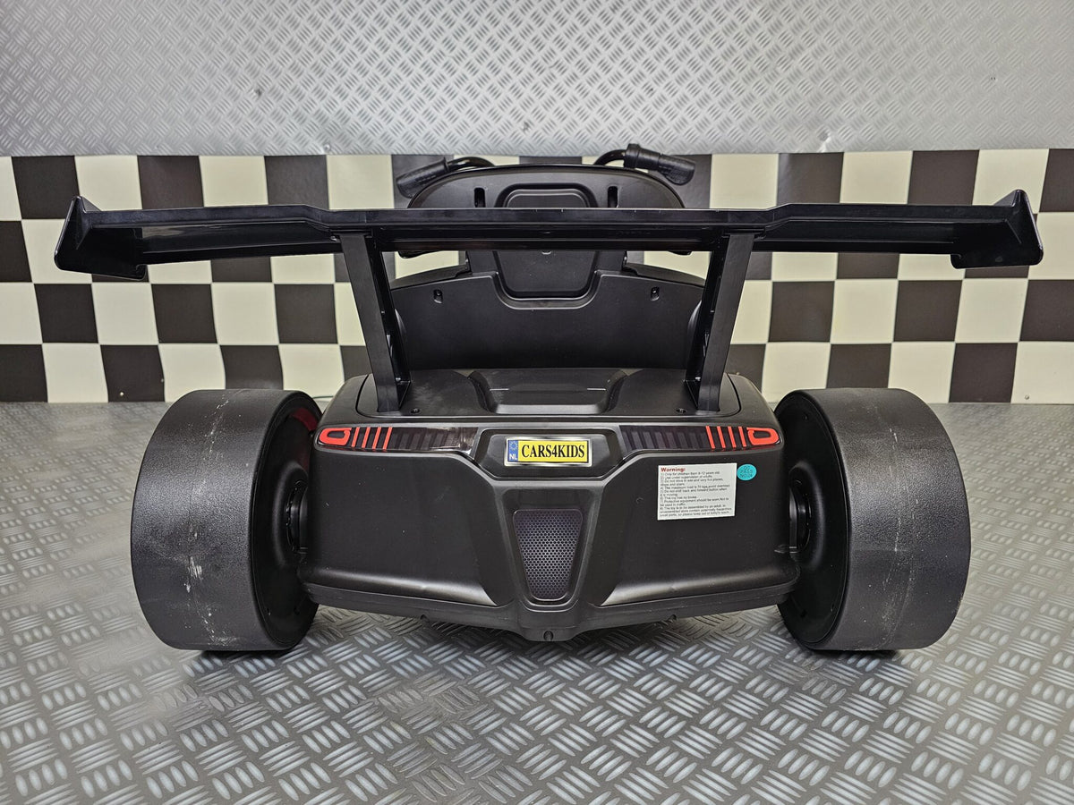 Electric three-wheel motorbike 24V for kids – black