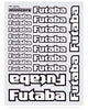 Decal Sheet Futaba (1 Sheet w. 20 logos)