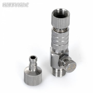 Airbrush Quick Coupler MPC G18 with two Male Parts