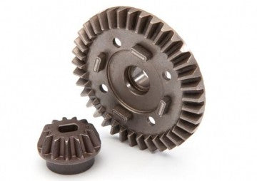 Traxxas 8977 Ring Gear &amp; Pinion Gear Diff Rear Maxx