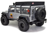 Stor flot fjernstyret offroader