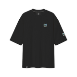 FragON - Holografic Logo Oversize T-shirt Black, S/M