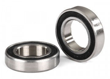 Traxxas 5101A Ball Bearings Black Rubber Sealed (12x21x5mm) (2)