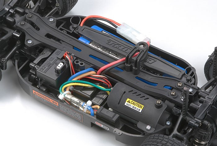 Tamiya NISSAN GT-R TT-01 Kit w. ESC & LED