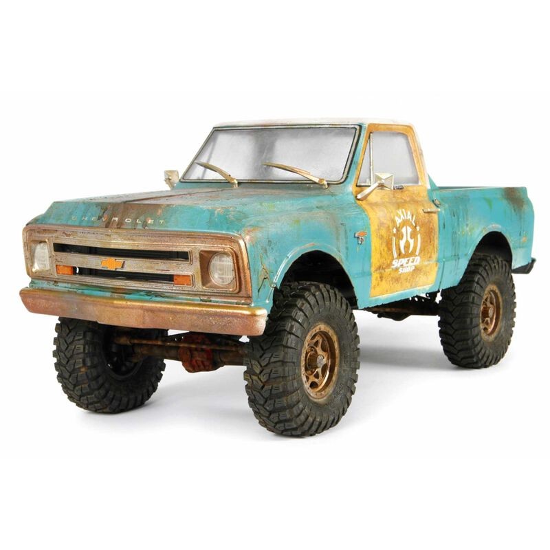 Axial 1967 Chevrolet C10 Body .04" Uncut, Clear: SCX10