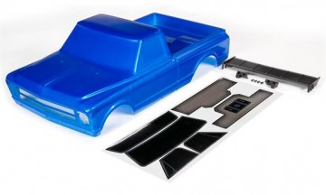Traxxas 9411X Body Chevrolet C10 Drag Slash Blue