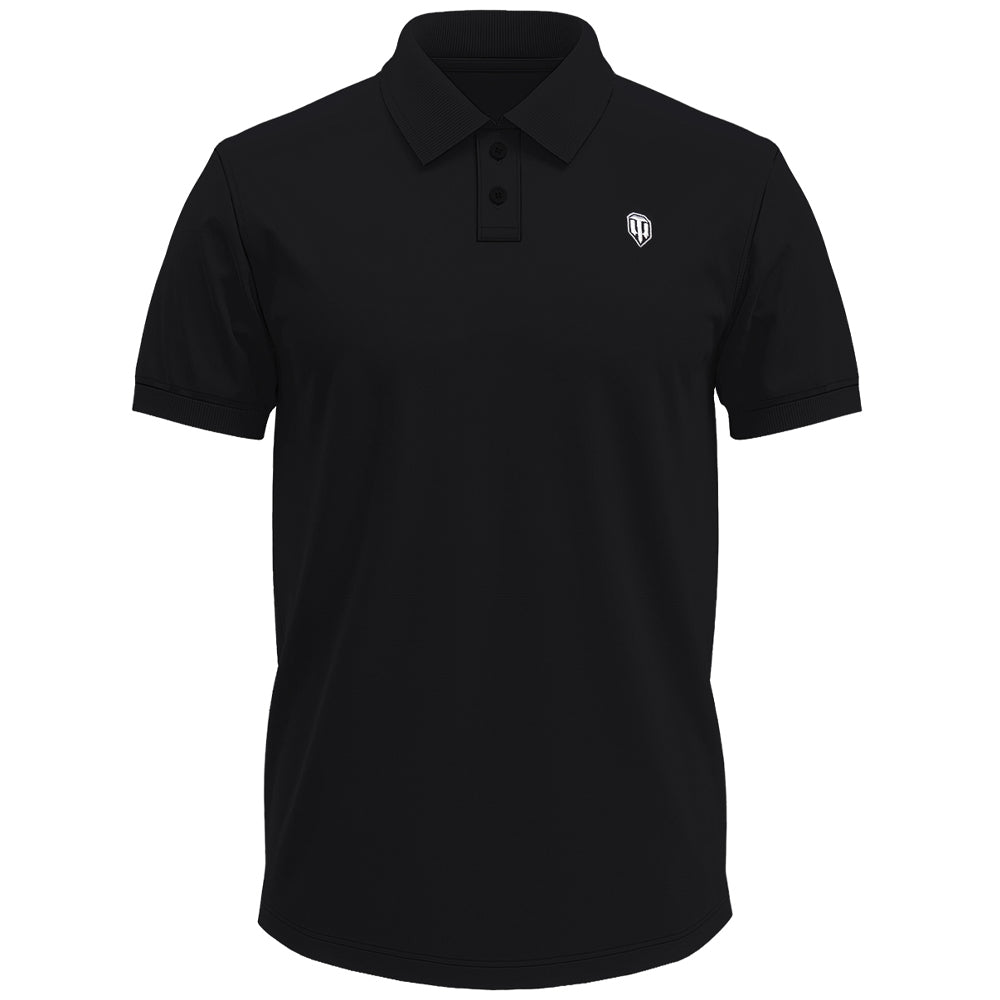World of Tanks Polo with embroidery black, L