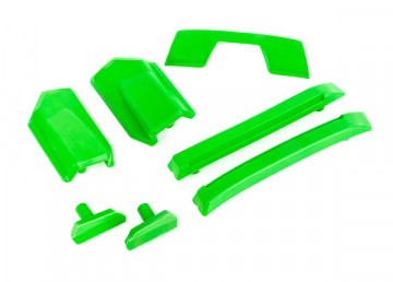 Traxxas 9510G Body Reinforcement &amp; Roof Skidpads Green Sledge