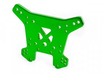 Traxxas 9538G Shock Tower Rear Alu Green Sledge