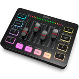 FIFINE SC3 RGB Audio Interface, Black