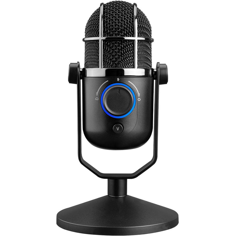 THRONMAX M3 Condenser USB MDRILL DOME JET 48kHz Microphone, Black