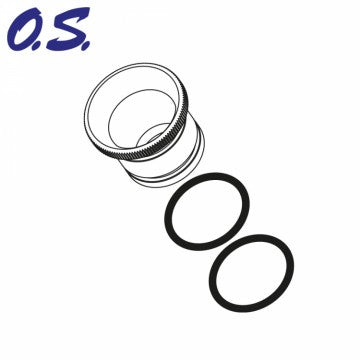 Carburettor Reducer 8mm (Red) with O-Ring