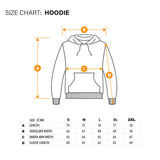 Rick and Morty hoodie with logo black, M