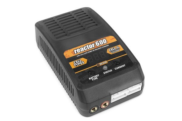 HPI Reactor 600 Charger – powerful and affordable multi-charger - NiMH, NiCd, LiPo, LiFe and LiHV
