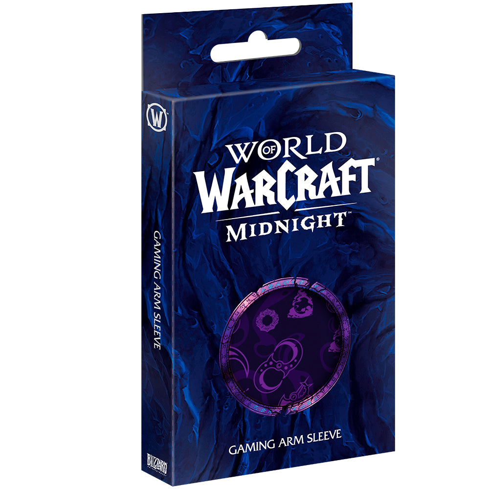World of Warcraft Midnight – Gaming Arm Sleeve Limited Edition – Black&amp;Purple, M