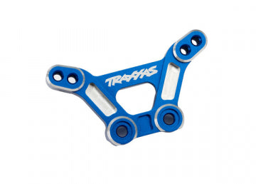 Traxxas 10538-BLUE Shock Tower Front Alu Blue 4-Tec Drift