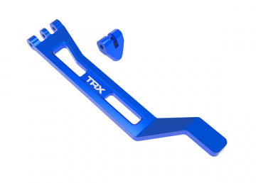 Traxxas 10726-BLUE Battery Hold-Down Alu Blue Mini Maxx/XRT
