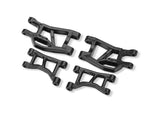Suspension Arms Front Set Black Mini Slash