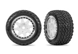 Tires &amp; Wheels Rally / Mini Rally White/Chrome Rear (2)