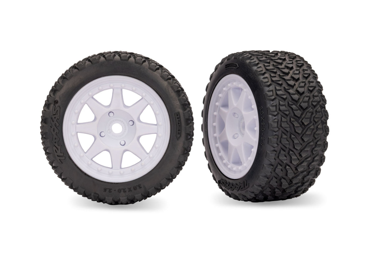 Tires &amp; Wheels Rally / Mini Rally White Rear (2)