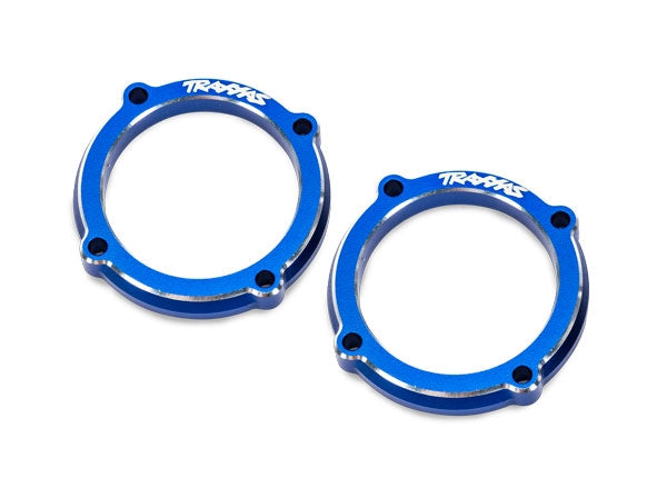 TRAXXAS 10969-BLUE Retainer LED Light Pod Alu Blue (2) Funco Sand Car