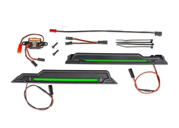 TRAXXAS 10998-GRN LED Light Underbody Green Complete X-Maxx, XRT, Funco
