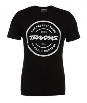 Traxxas 1360-2XL T-Shirt Black Circle Traxxas-logo XXL