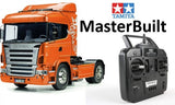 Tamiya 1:14 R/C FULL OPTION - SCANIA R620 METAL ORANGE 23689