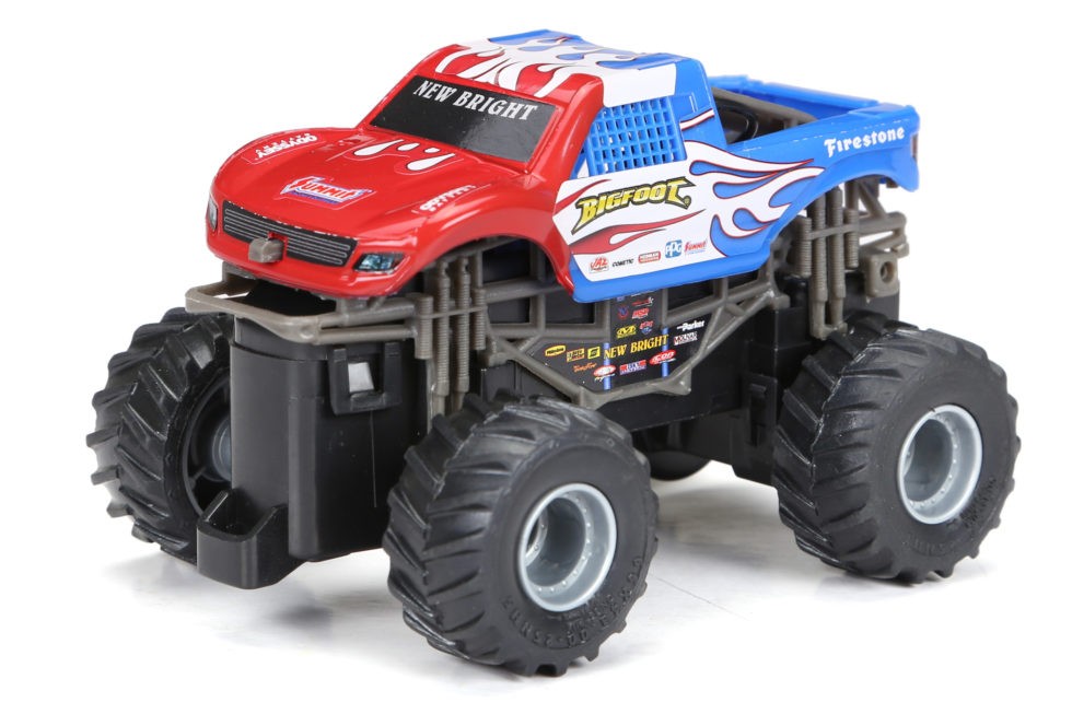 Monster Truck Hauler 22" med 2 Trucks