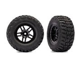 Tires &amp; Wheels Kumho/S-Spoke Black 4WD/2WD Rear (2)