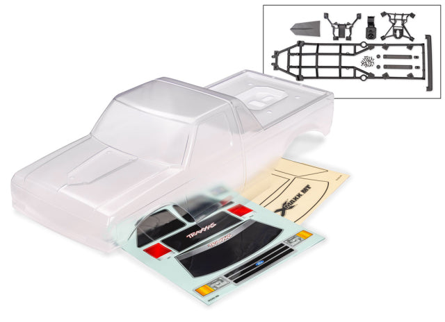 TRX7691R Body X-Monster Ford F-150 Clear 2mm HD