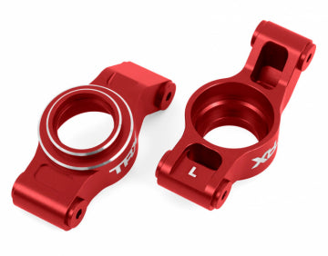 Traxxas 7852-RED Carriers Stub Axle Rear L&amp;R (Pair) Alu Red X-Maxx, XRT
