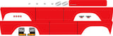 TRX8078R Decal sheet 1979 Bronco Red