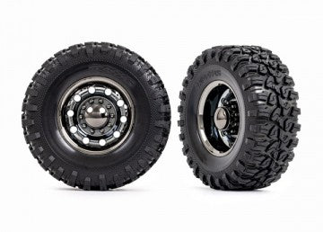 Traxxas 8854X Tires &amp; Wheels Canyon RT 4.6 2.2" Rear (2)