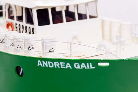 1:30 Andrea Gail -Wooden hull
