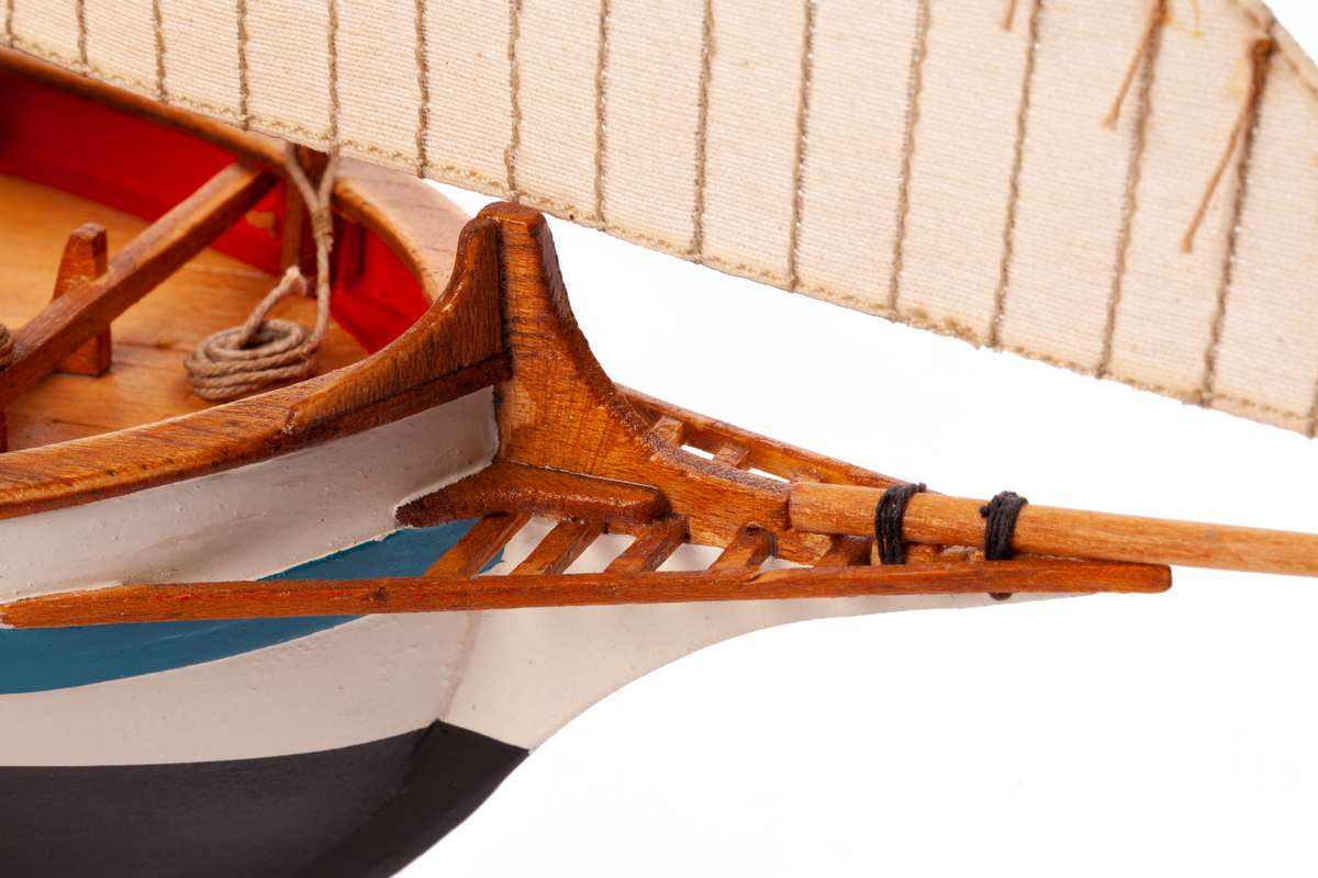 1:80 LE MARTEGAOU - Wooden hull