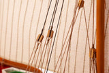 1:80 LE MARTEGAOU - Wooden hull