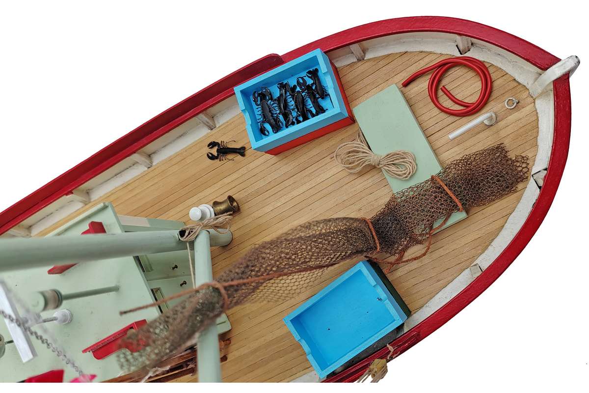 1:20 MONTEREY mediterranean edition)- wooden hull