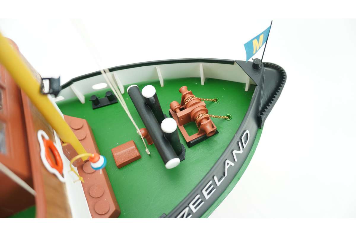 1:35 Zeeland Tugboat - Plastic hull -Photomanual