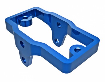 Traxxas 9739-BLUE Servo Mount Alu Blue TRX-4M