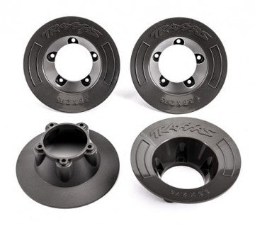 Traxxas 9569A Wheel Covers Gray (for Wheels #9572) (4)