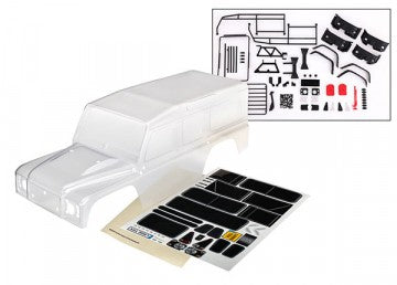 Traxxas 8011P Body Land Rover Defender Complete Transparent