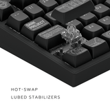 Dark Project ALU Terra Nova Black - Wireless Gaming Keyboard (ANSI UA)