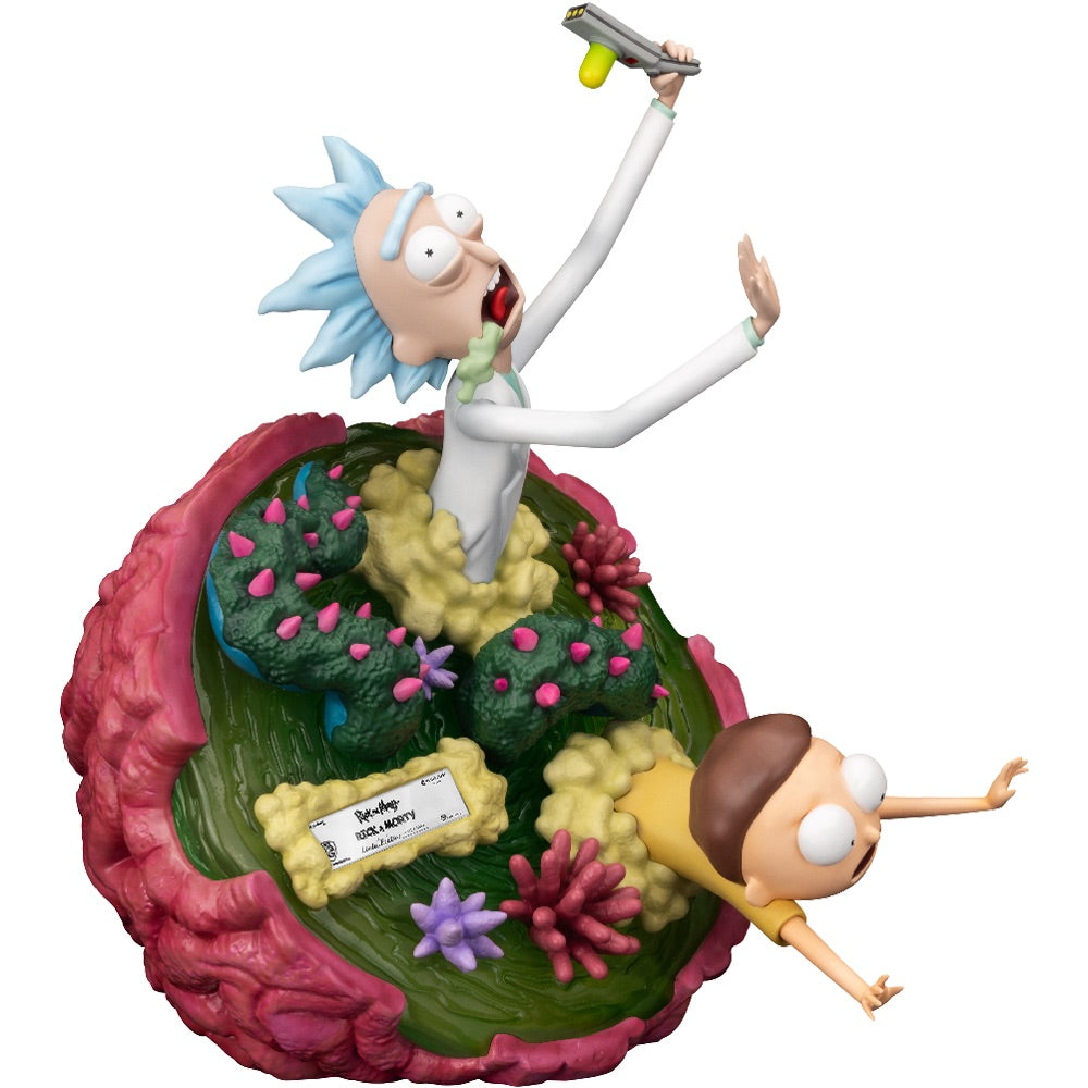 Beast Kingdom Rick &amp; Morty - Master Craft Rick &amp; Morty Statue