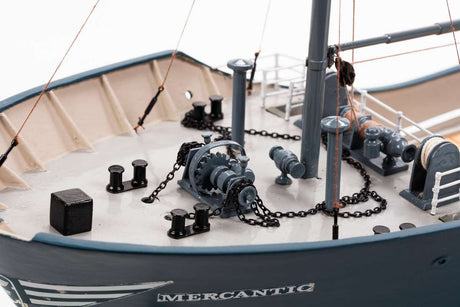 1:50 Mercantic - Wooden hull -Photo manual