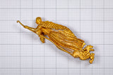 Figurehead Jylland /1 solid brass (messing)