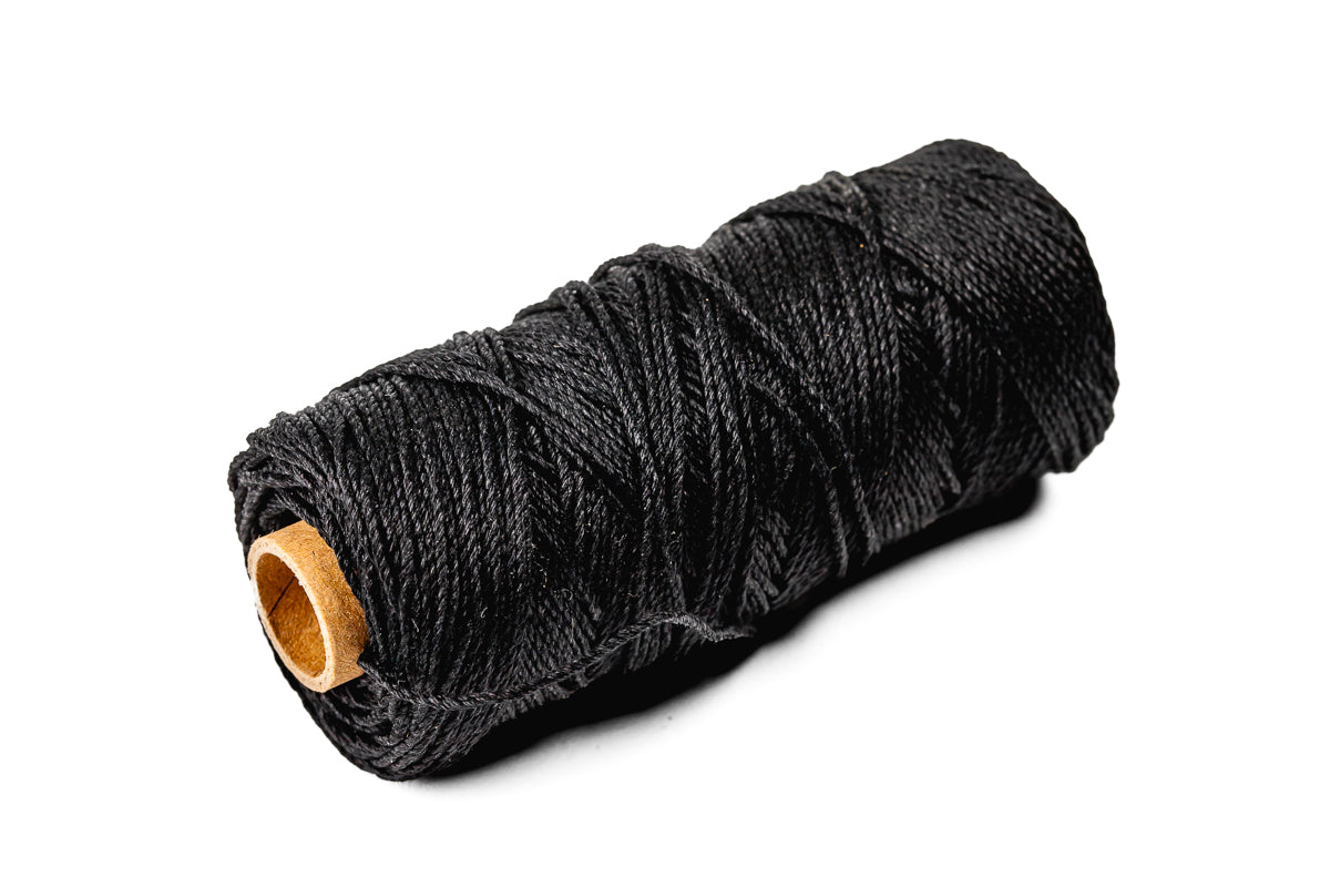RIGGING THREAD 0,8 MM X 30 M - BLACK