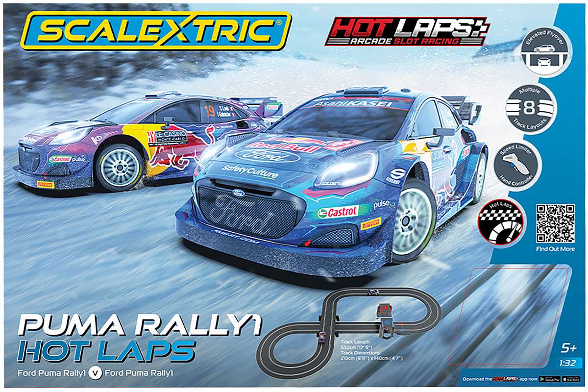 Scalextric Puma WRC Hot Laps Set 1:32