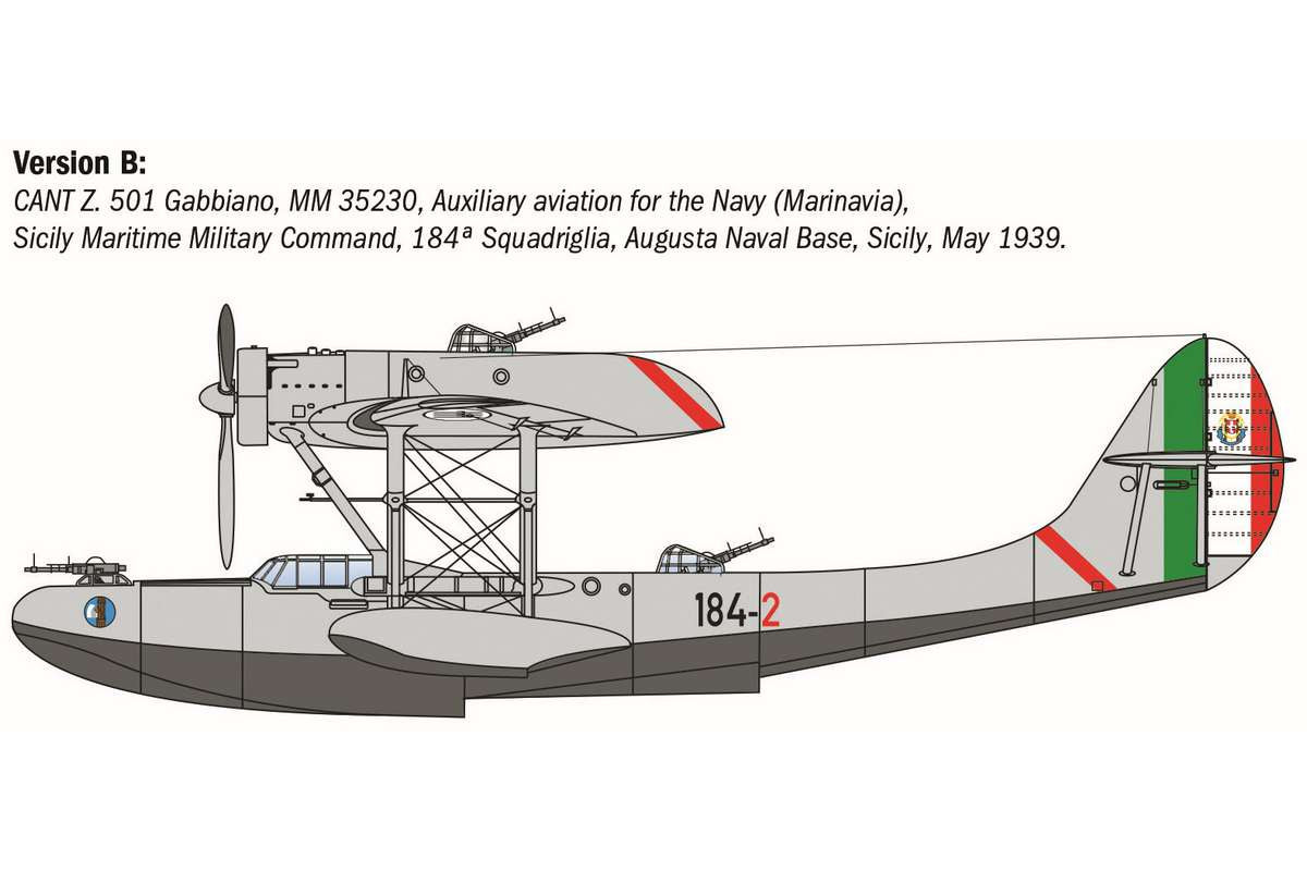 1:72 CANT Z.501 Gabbiano